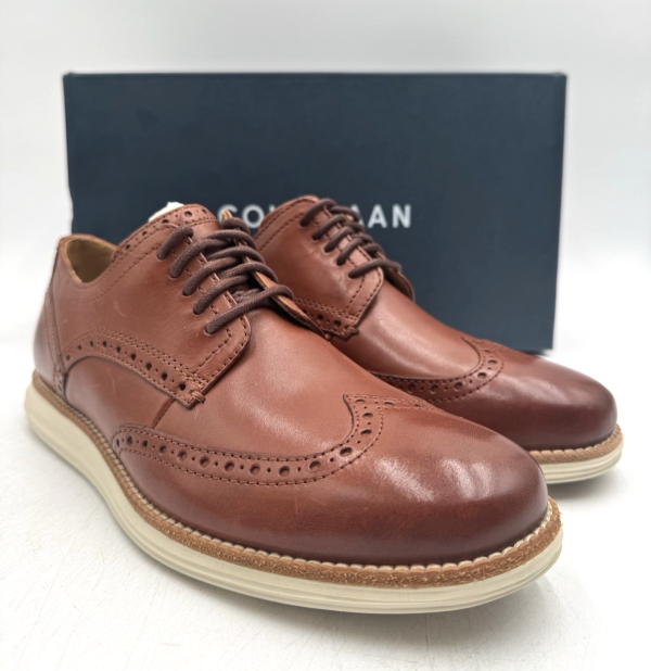 Cole Haan ORIGINAL GRAND SHWNG Men's Dress Shoe Brown Multiple Sizes